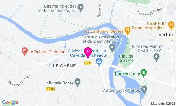 Localisation Laetitia Bouchain Lagarde