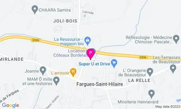 Localisation Lisa Hoguet