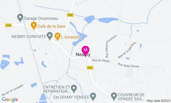 Localisation Alexandre Vincendeau