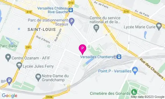 Localisation Louis David Spagnol