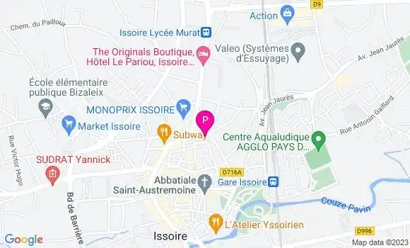 Localisation Marguerite Beal Chabry