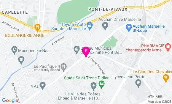 Localisation Emilie Houdemer