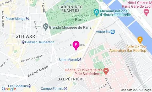 Localisation Muriel Patoux Maheut