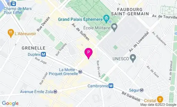 Localisation Sandrine Decourcelle