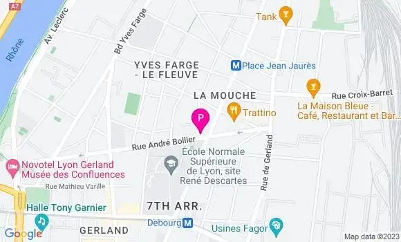 Localisation Caroline Berthelot
