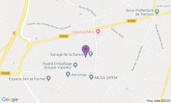 Localisation Sabine Lebrun