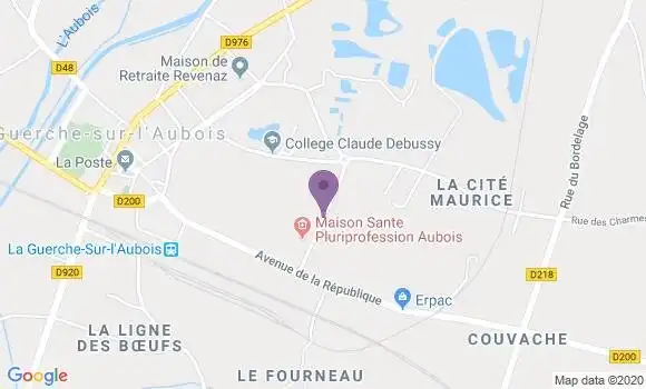 Localisation Caroline Millot