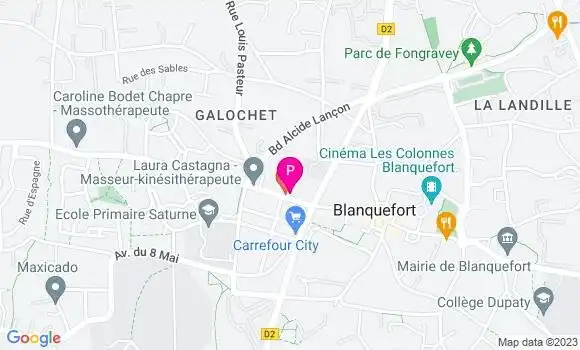 Localisation Olivia Panzeri