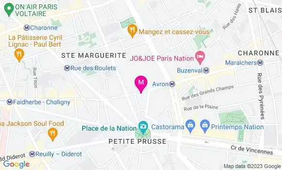 Localisation Elodie Berdah