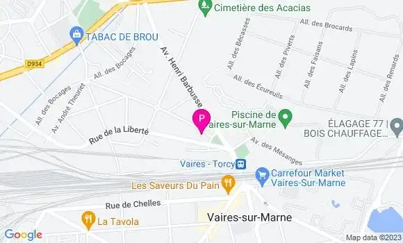 Localisation Virginie Lelong