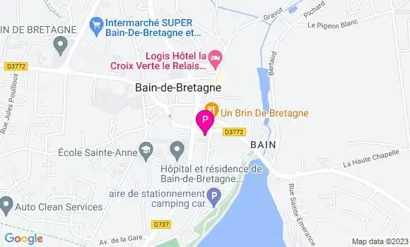 Localisation Agathe Gilet