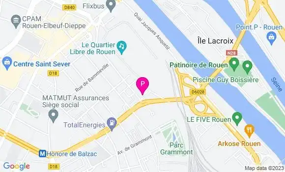Localisation Caroline Vacher