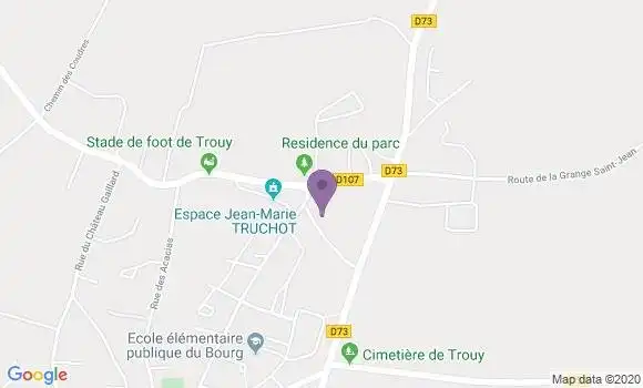 Localisation Ludivine Pamphile