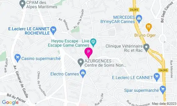 Localisation Nicolas Massacrier