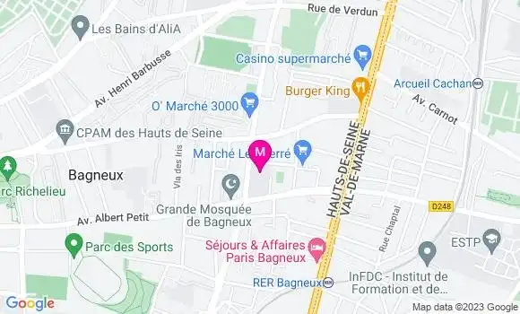 Localisation Sandra Rabetanety
