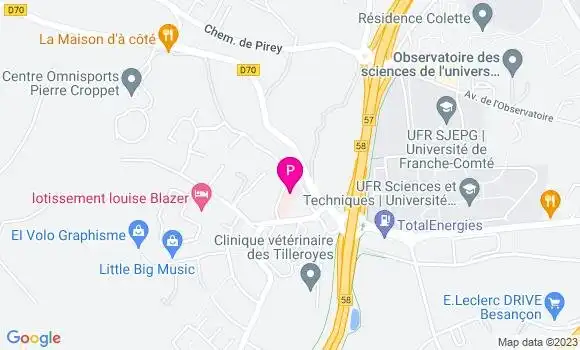 Localisation Thomas Colpaert