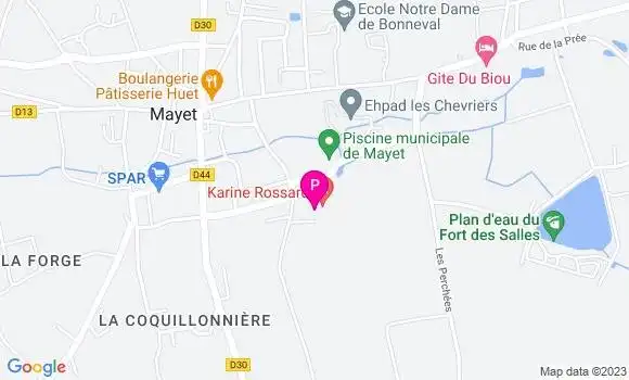 Localisation Karine Rossard Leblay
