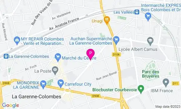 Localisation Ingrid Gautier