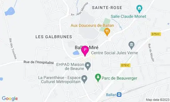Localisation Coraline Lefebvre