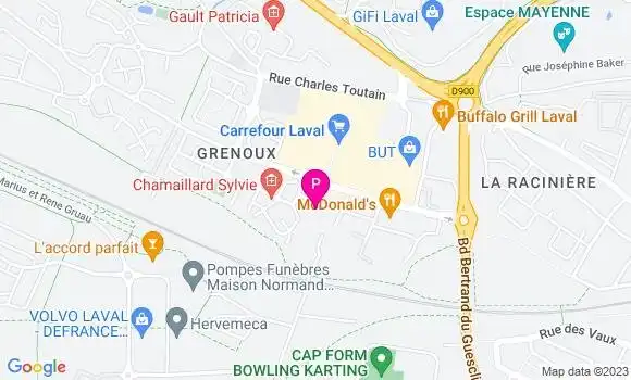 Localisation Sophie Lebourdais Gilet