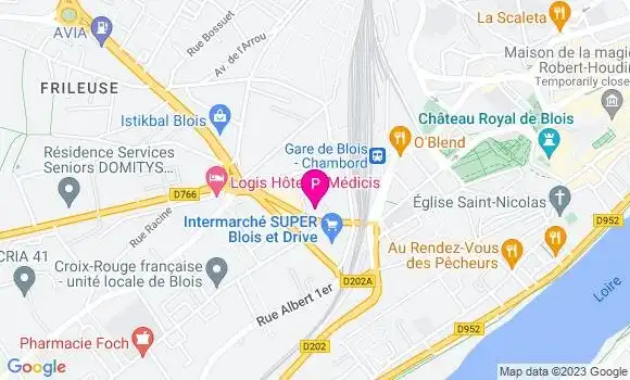 Localisation Adele Duchemin