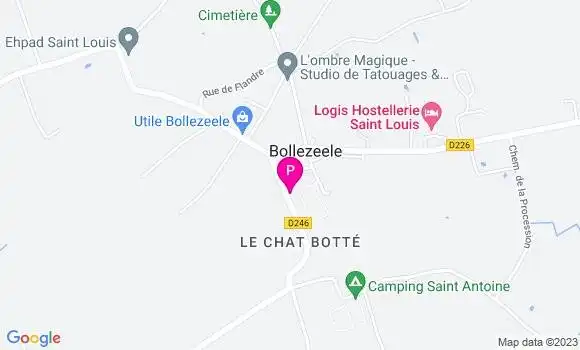 Localisation Camille Vandaele