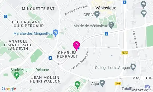 Localisation Coralie Poitau