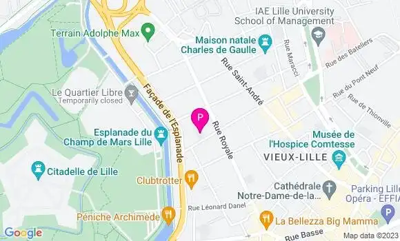 Localisation Berenice Beurard