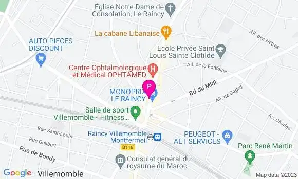 Localisation Mathilda Morize
