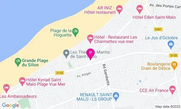 Localisation Laura Bertho