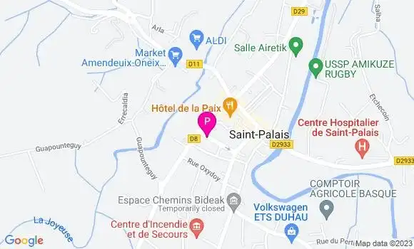 Localisation Marie Pierre Ithurbide