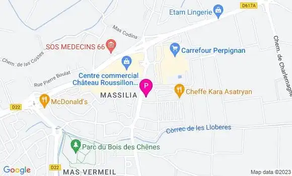 Localisation Kevin Marcillas