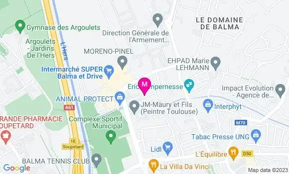 Localisation Corine Teulieres