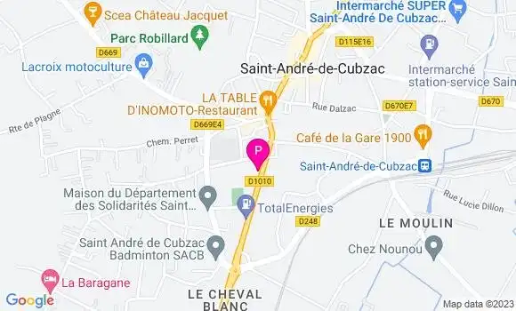 Localisation Patricia Odry