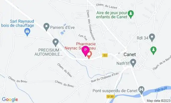 Localisation Maud Lechat