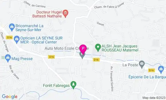 Localisation Johanna Alessandrini