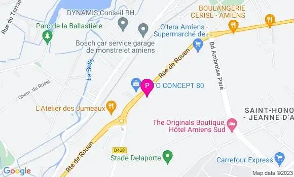 Localisation Ambre Ossart