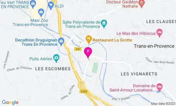Localisation Sylvie Grenier Dewez