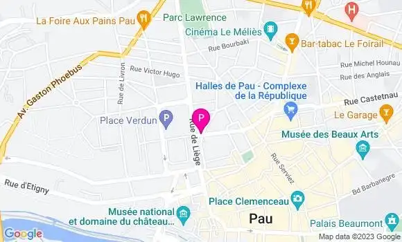 Localisation Adeline Saint Jean
