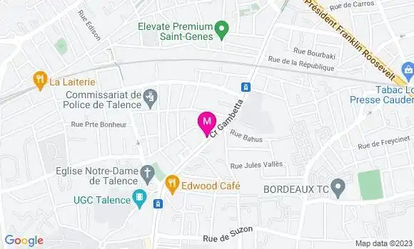 Localisation Lucie Bele