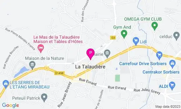 Localisation Virginie Guillarme