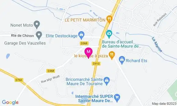 Localisation Kevin Marie