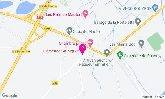 Localisation Clémence Corniquet