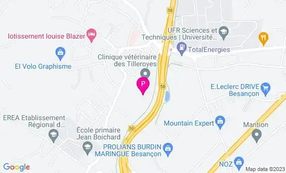 Localisation Laura Romand