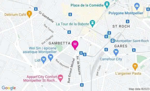 Localisation Francoise Escande