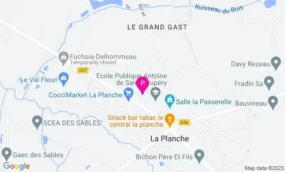 Localisation Jean Pierre Lefaix
