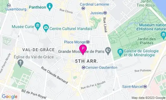 Localisation Mathilde Roman