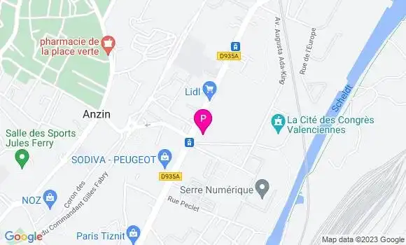 Localisation Caroline Lecompte