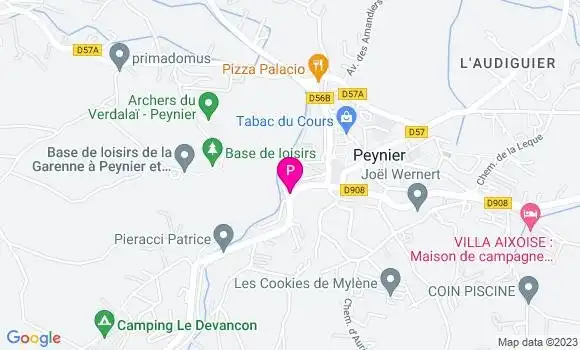 Localisation Justine Decome