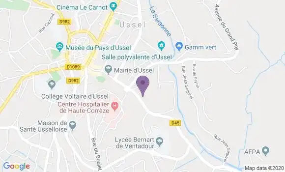 Localisation Grégory Cloup